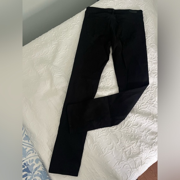 AG Adriano Goldschmied Jeans Ag The Stilt Cigarette Leg Jeans Washed Bla… - Picture 4 of 11